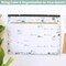 bloom daily planners 2026 Desk & Wall Calendar, 16" x 21", Greenery